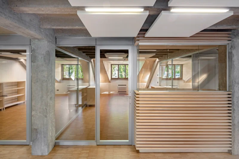 Umnutzung Dachgeschoss Rathaus Visp - Imboden & Partner Architektur