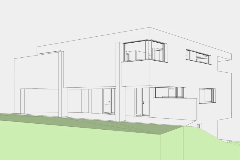 Einfamilienhaus Grächbodi Mund - Imboden & Partner Architektur