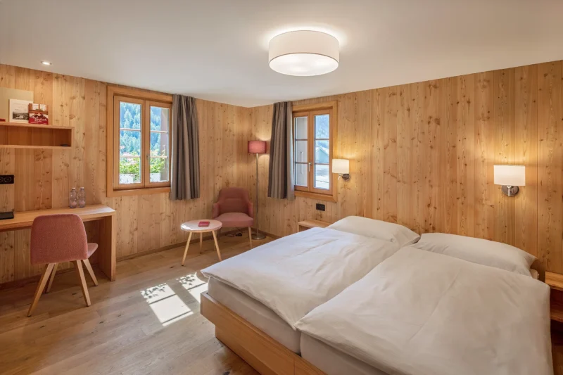 Umbau Hotelzimmer Blatten - Imboden & Partner PARTNER Architekt