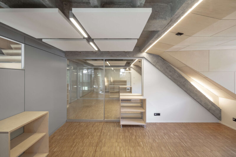 Umnutzung Dachgeschoss Imboden & Partner Architekturbüro Visp