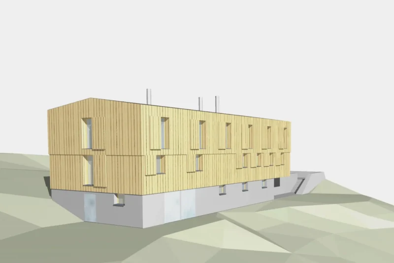 Täschhütte SAC - Imboden & Partner Architektur