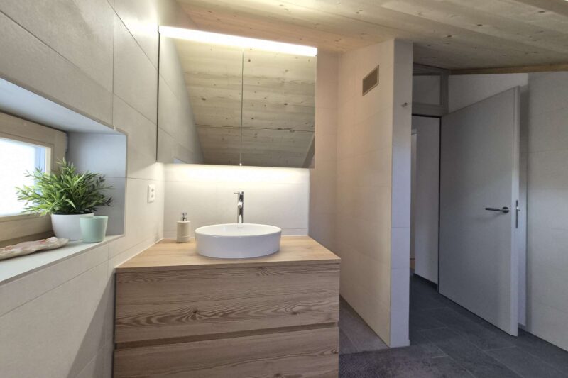 Badezimmer erneuert IMBODEN & PARTNER architekten fh Visp