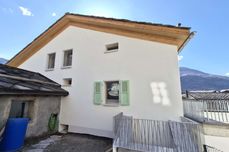Nordfassaden Raron Architekten IMBODEN & PARTNER Visp