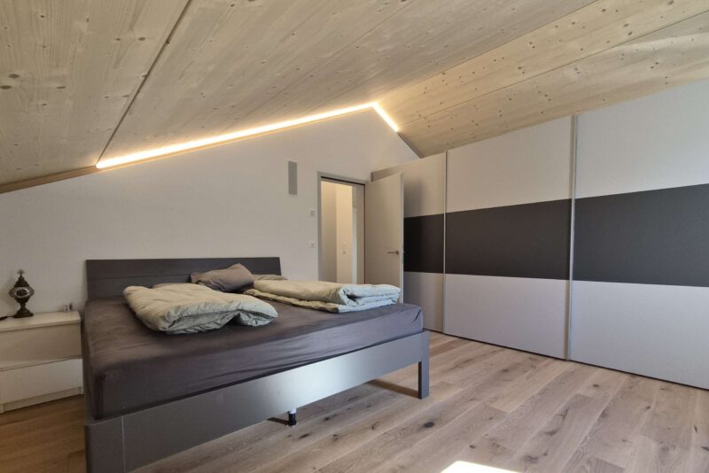 Dachgeschoss erneuert Architekt Imboden Kilian